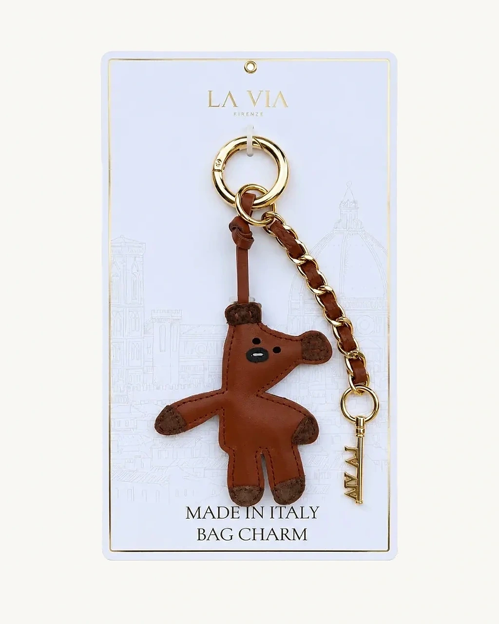 Bear La Via Firenze — брелок для сумки