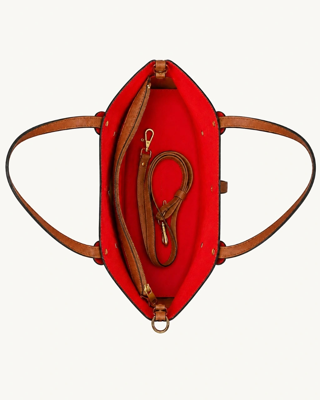 Fiorenza Camel — внутри, ремень