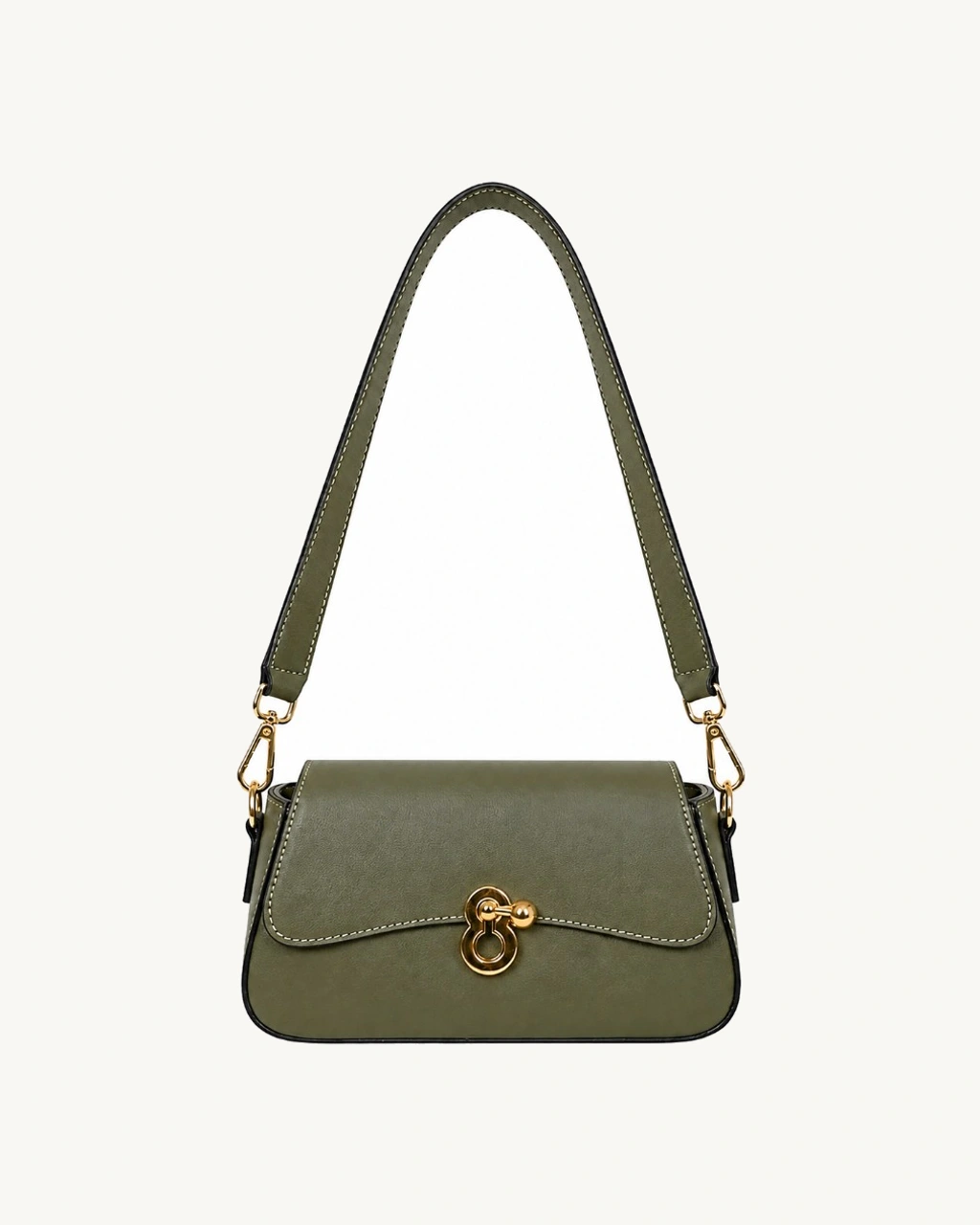 Ottilie Olive Green — vedere frontală