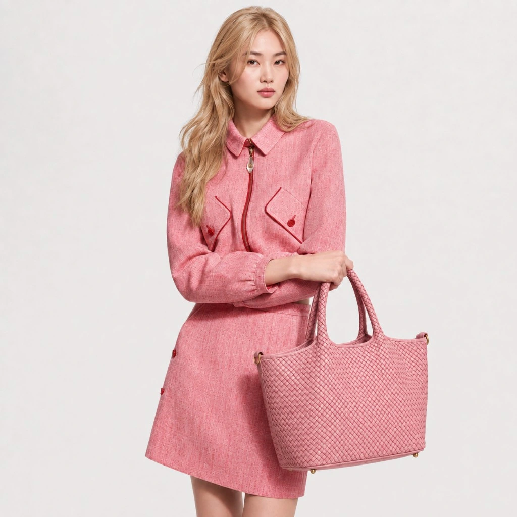 Oriane Dusty Pink — на модели